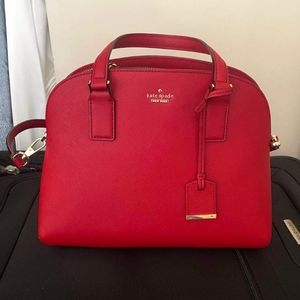 Kate Spade Red Dome Satchel